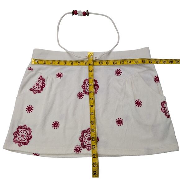 Vintage Juicy Couture Embroidered Terry Mini Skirt - Picture 14 of 16